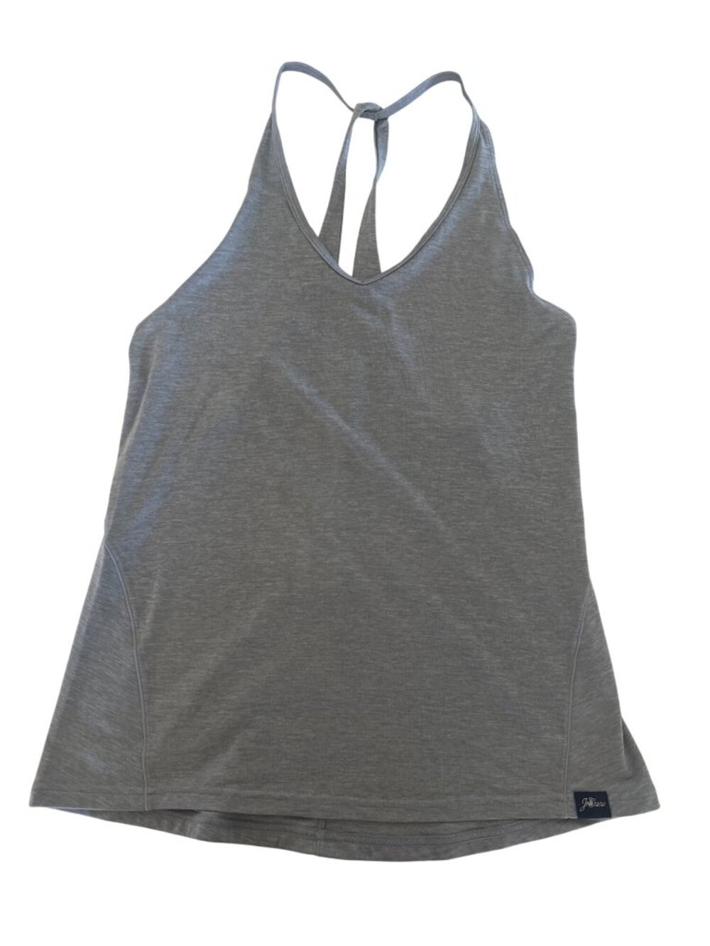 J.Crew X New Balance Gray Racerback Tank Top